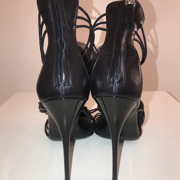 GIUSEPPE ZANOTTI T-STRAP SANDALS WITH FLOWERS - Picture 5 of 6